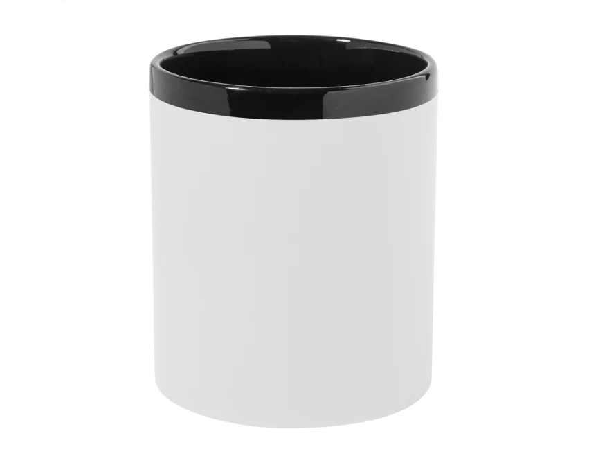Kubek ceramiczny 300 ml biały z grawerem Soft Touch