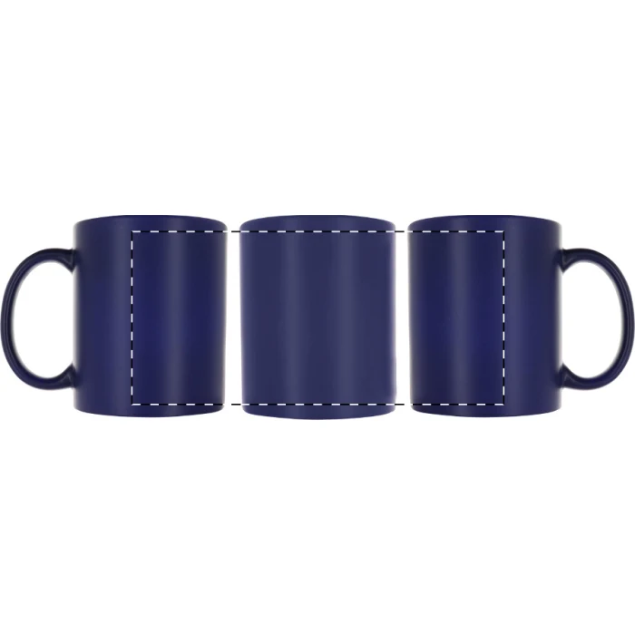 Schemat znakowania dla Sitodruk 360° - RS3 na gadżecie: Kubek ceramiczny z grawerem 350 ml czarny mat