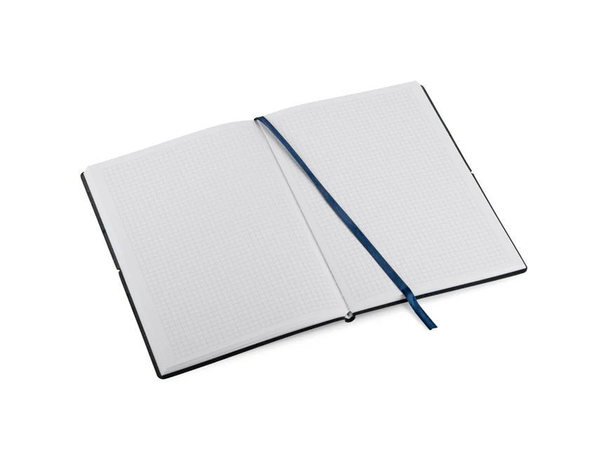 BUMI notes reklamowy A5 granatowy z okładką PU
