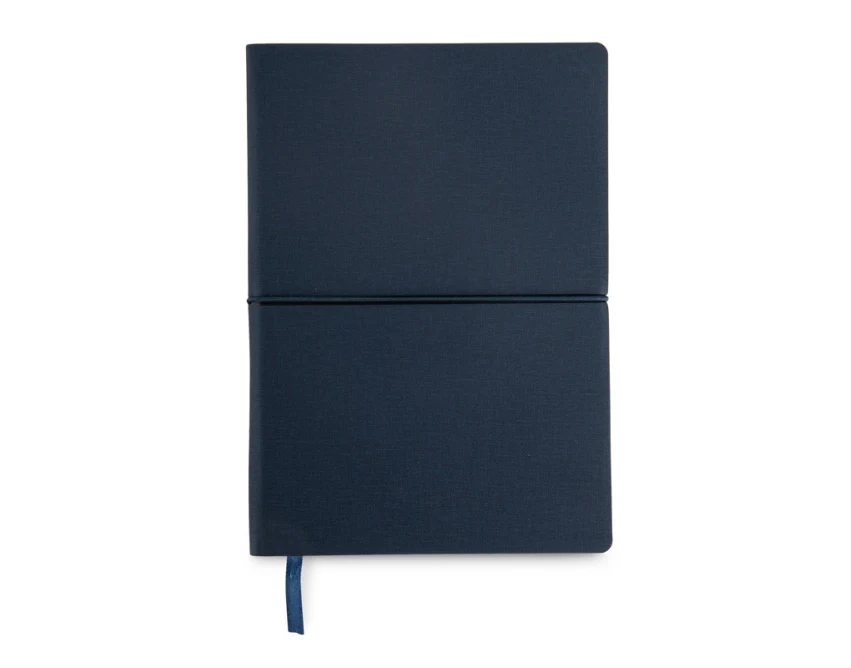 BUMI notes reklamowy A5 granatowy z okładką PU