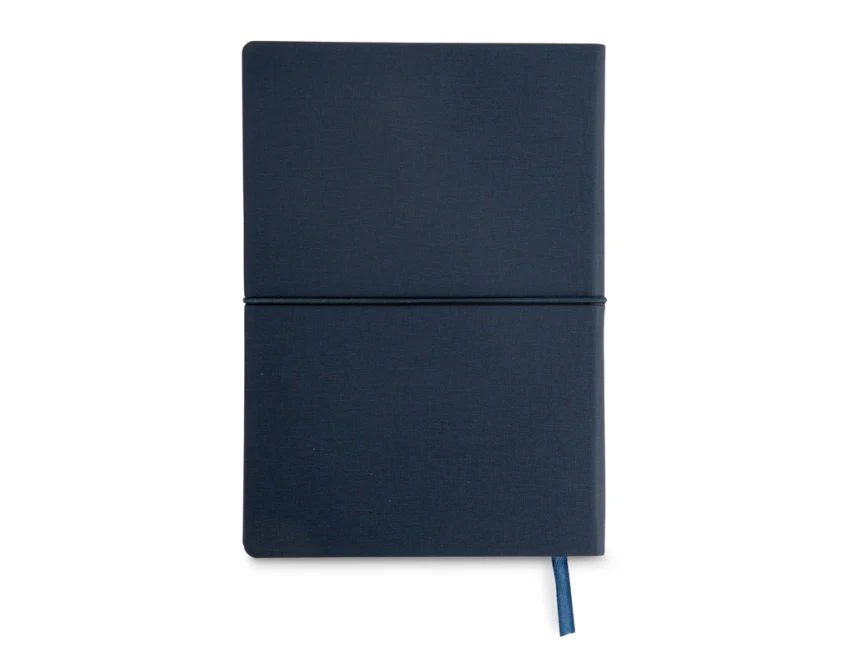 BUMI notes reklamowy A5 granatowy z okładką PU