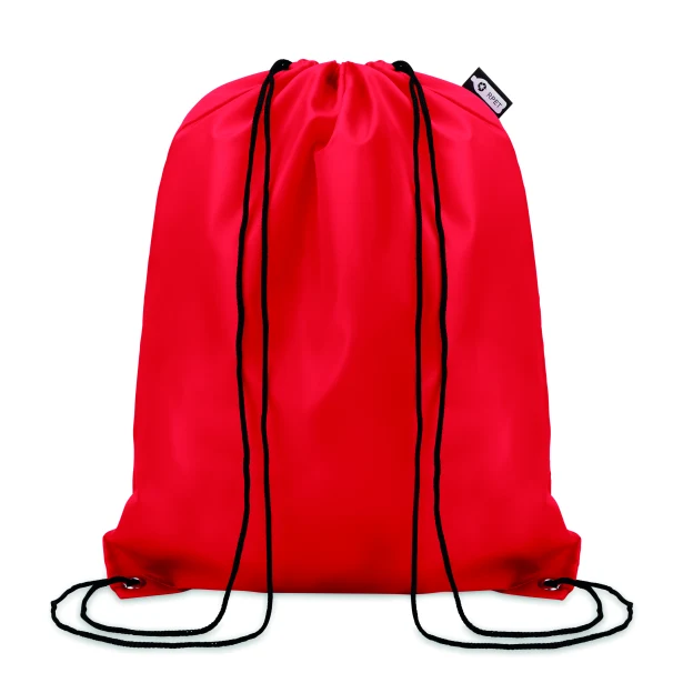 Shooppet worek z nadrukiem RPET 36×40 cm czerwony
