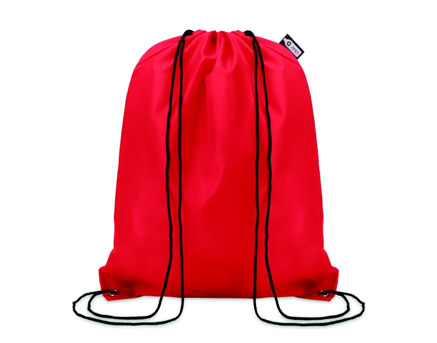 Shooppet worek z nadrukiem RPET 36×40 cm czerwony