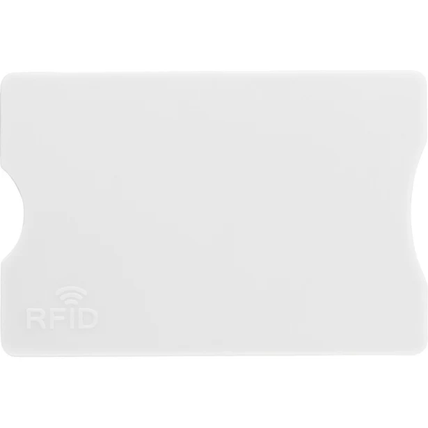Osłona RFID na kartę kredytową aluminiowa 8,9×6 cm