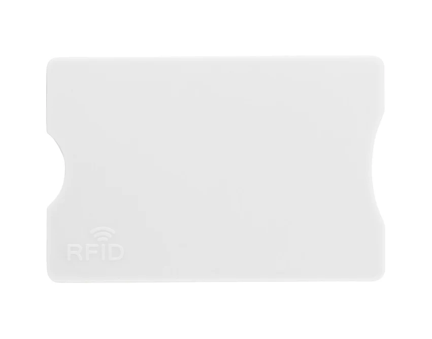 Osłona RFID na kartę kredytową aluminiowa 8,9×6 cm