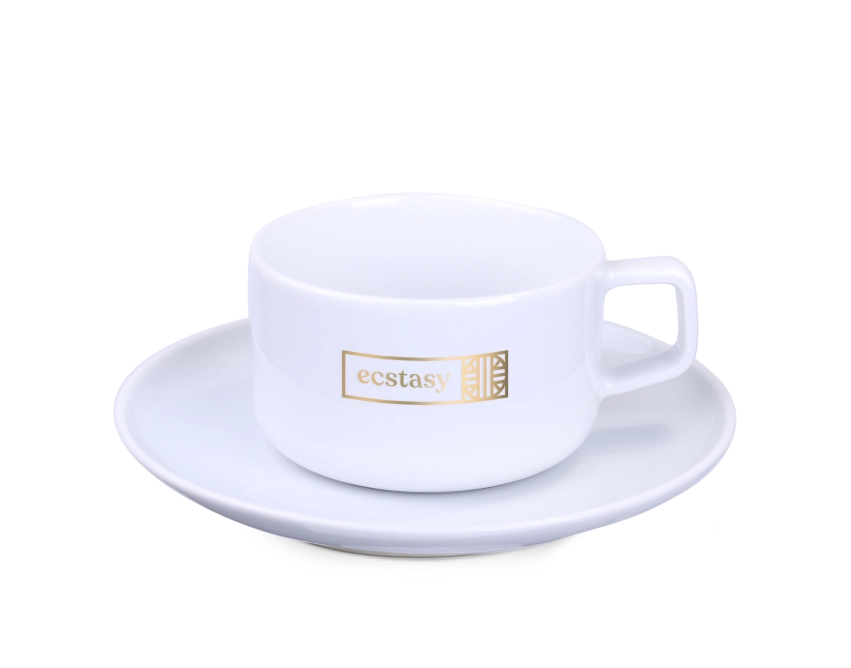 Filiżanka Horizon porcelanowa 280 ml z nadrukiem