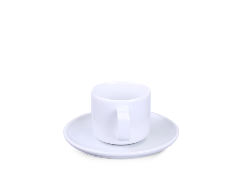 Filiżanka reklamowa Horizon 80 ml biała porcelana