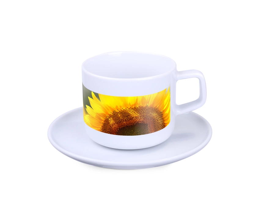 Horizon filiżanka porcelanowa 240 ml z nadrukiem