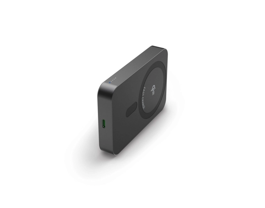 Magsafe powerbank 10000 Hama aluminiowy Qi 15 W