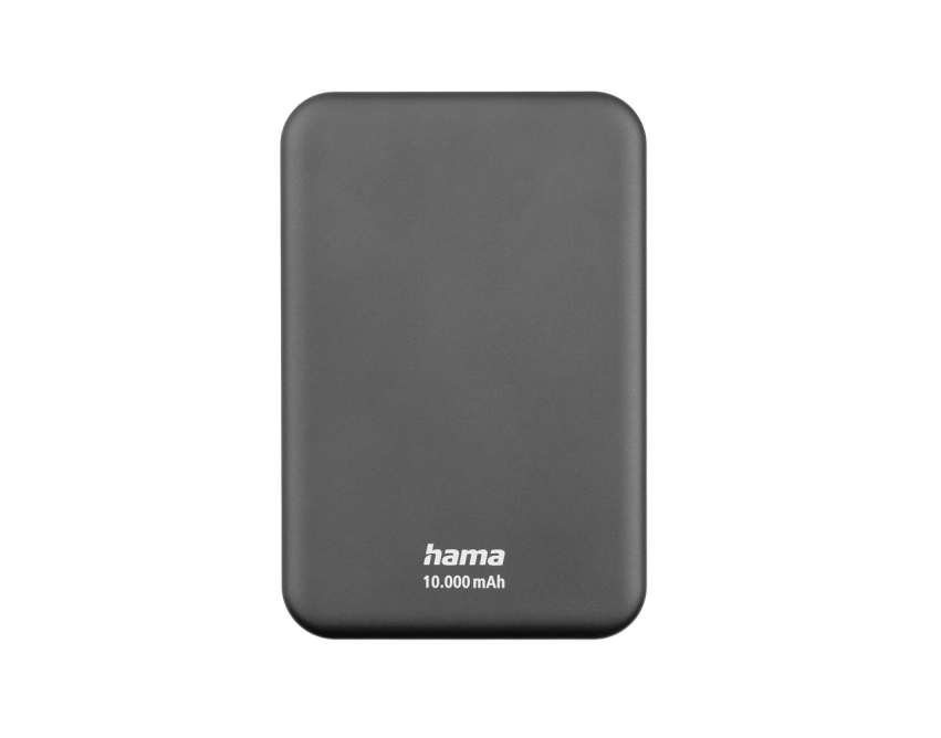 Magsafe powerbank 10000 Hama aluminiowy Qi 15 W
