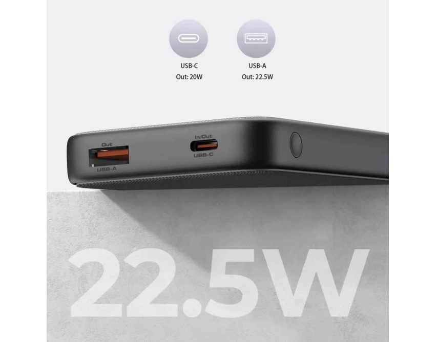 Aukey power bank z szybkim ładowaniem 10000 mAh