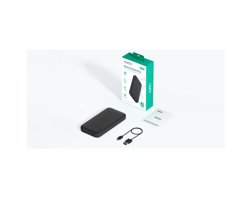 Aukey power bank z szybkim ładowaniem 10000 mAh