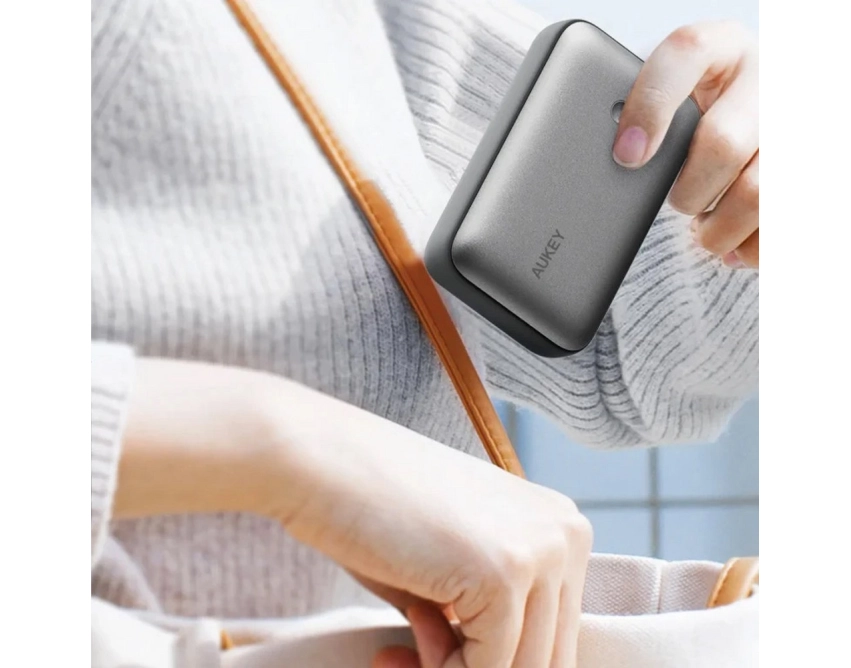 Mocny powerbank Aukey 20000 mAh grafitowy PD