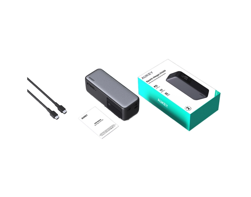 Powerbank do ładowania laptopów 140 W Aukey 27600 mAh