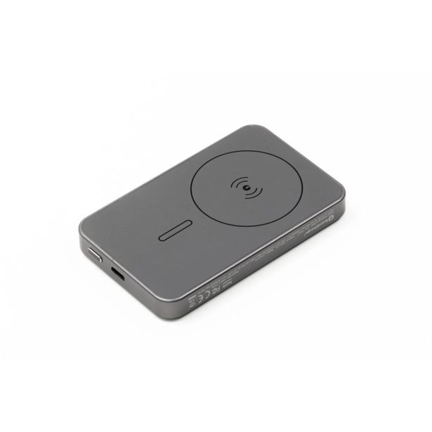 Powerwave magnetyczny powerbank indukcyjny grafitowy