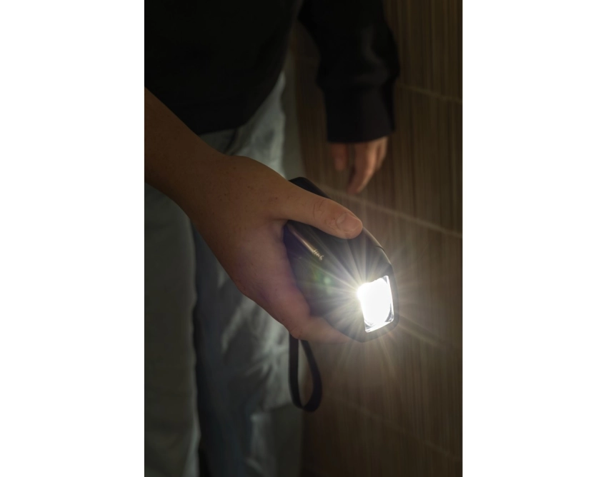 RescueWave solarny powerbank radio LED czarny RABS