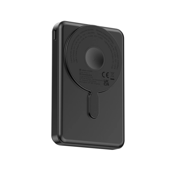 Delano powerbank 10k z ładowaniem bezprzewod. czarny