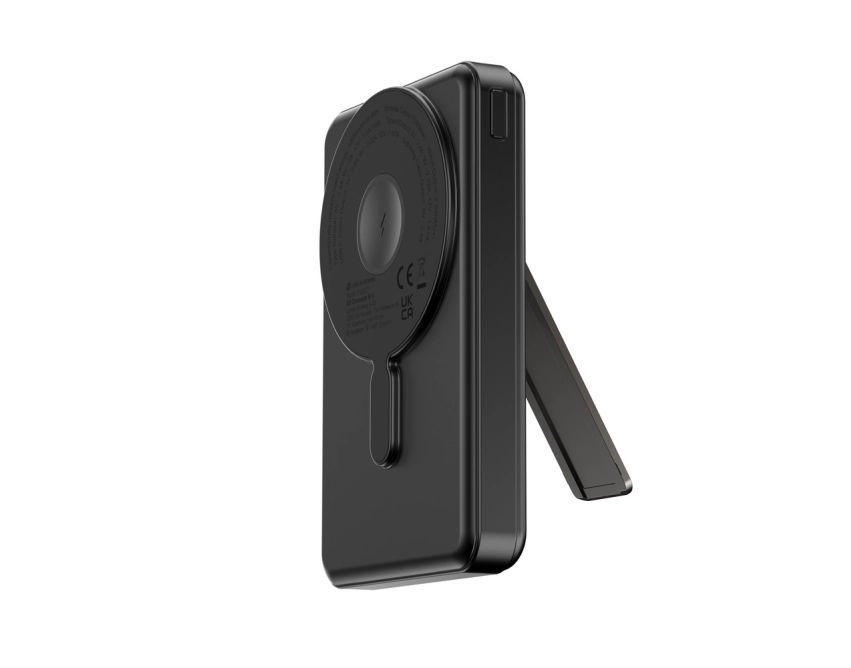 Delano powerbank 10k z ładowaniem bezprzewod. czarny