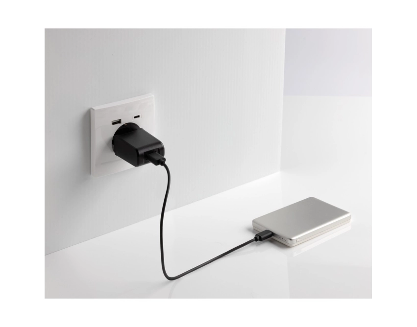 Power bank z ładowaniem bezprzewodowym Orion srebrny