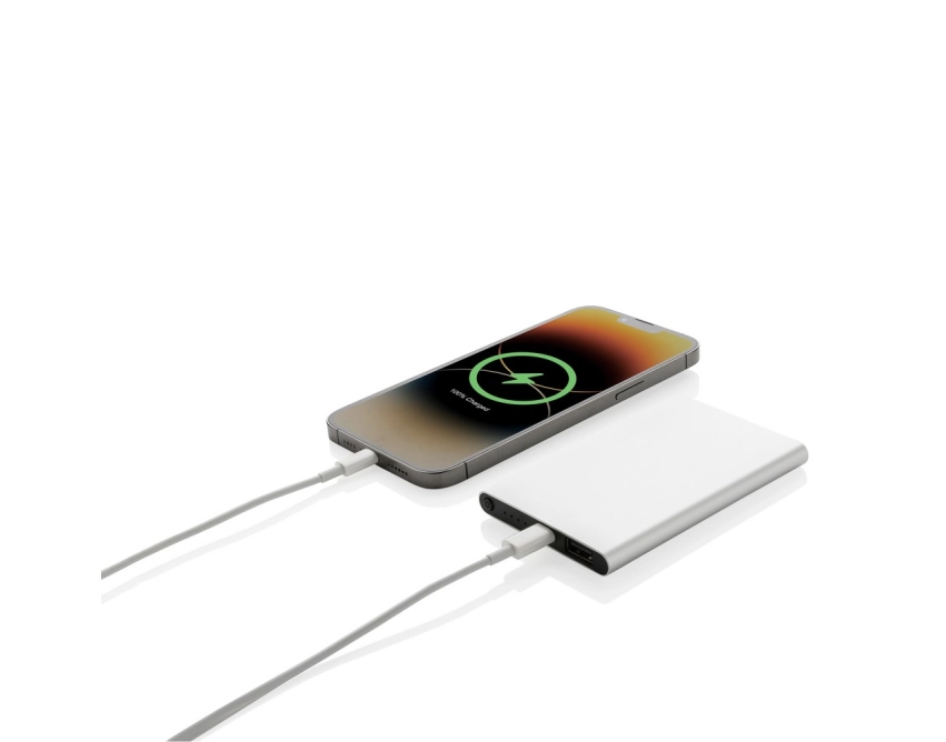 Powerbank 4000 mAh z grawerem logo aluminiowy