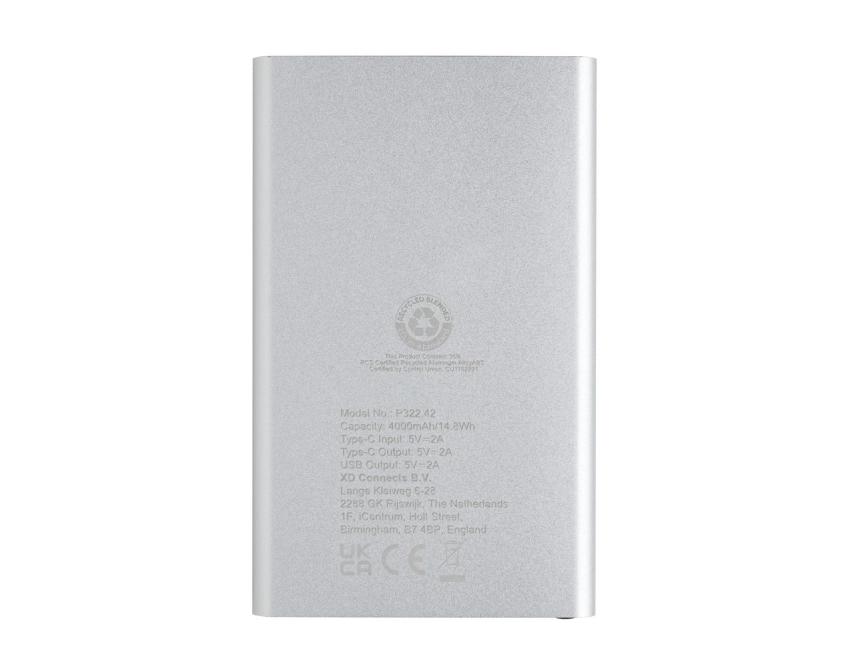 Powerbank 4000 mAh z grawerem logo aluminiowy