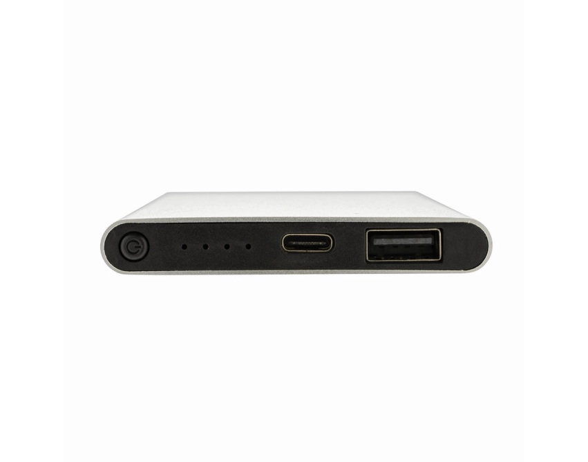 Powerbank 4000 mAh z grawerem logo aluminiowy