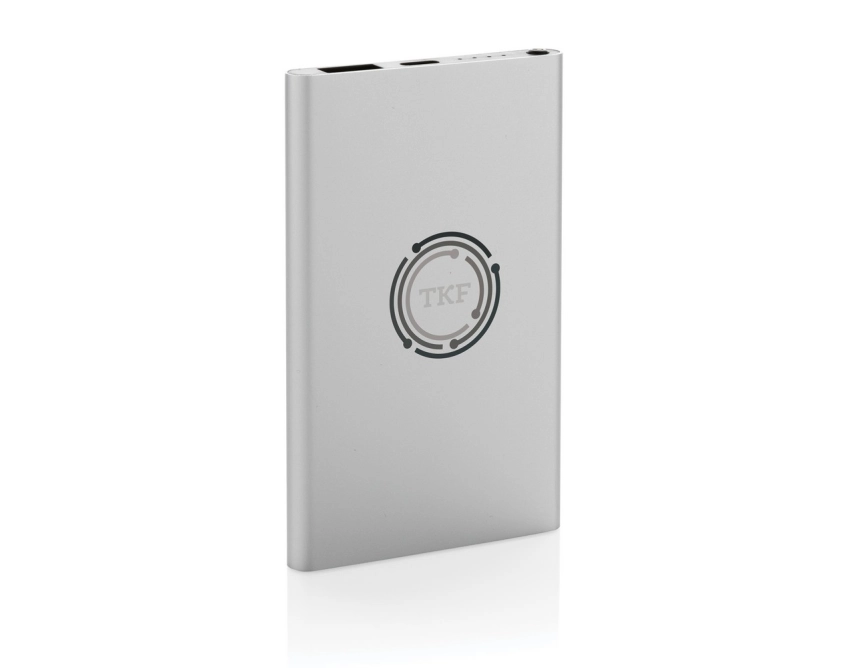 Powerbank 4000 mAh z grawerem logo aluminiowy