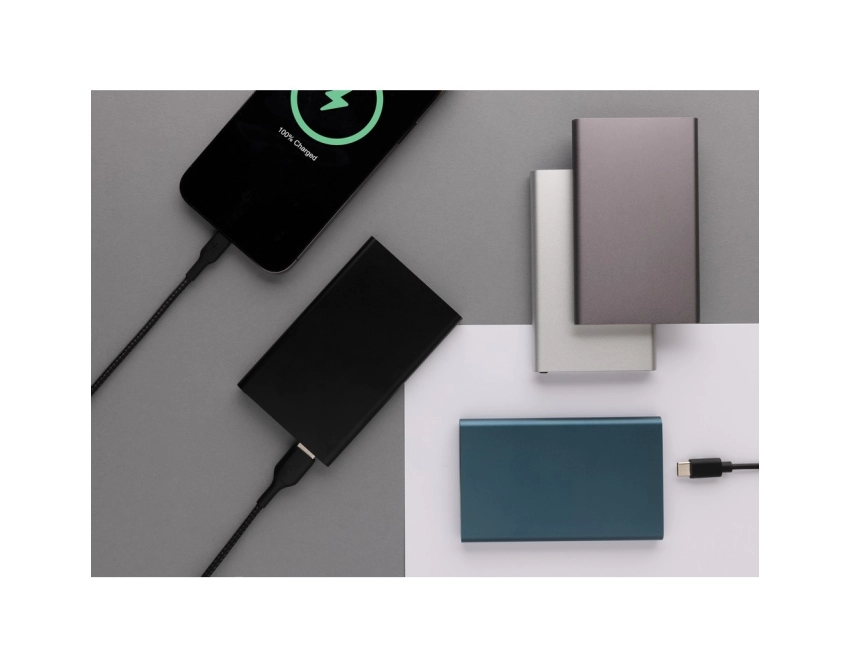 Powerbank 4000 mAh z grawerem logo aluminiowy
