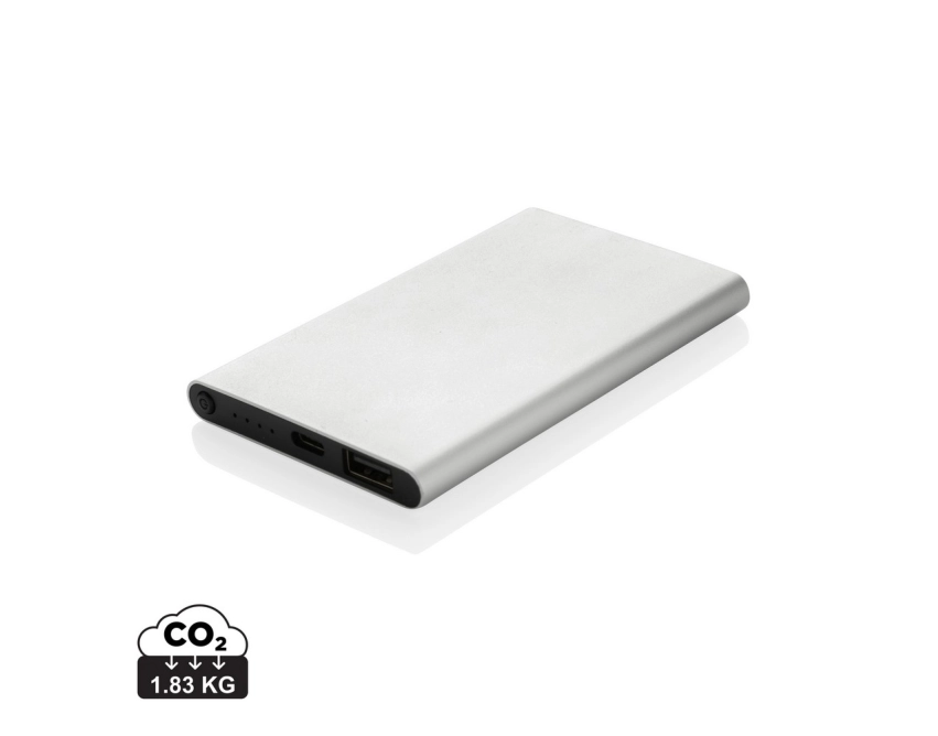 Powerbank 4000 mAh z grawerem logo aluminiowy