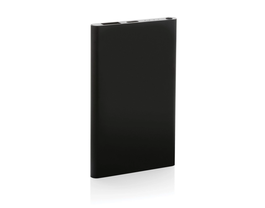 Power bank z grawerem 4000 mAh czarny mat eko