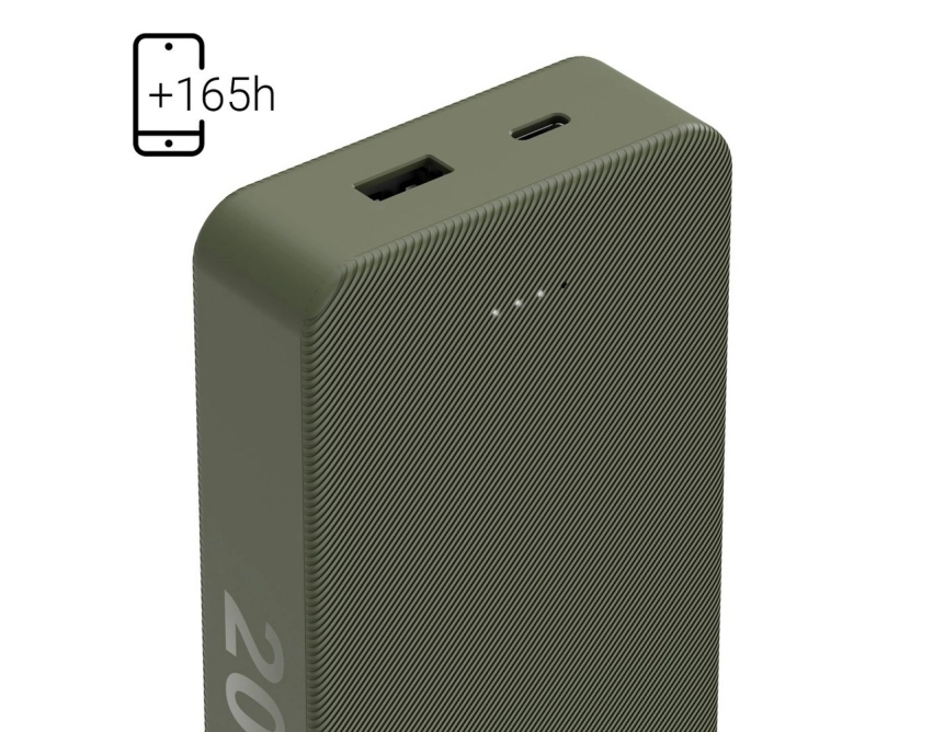 Hama bardzo pojemny powerbank 20000 mAh z LED