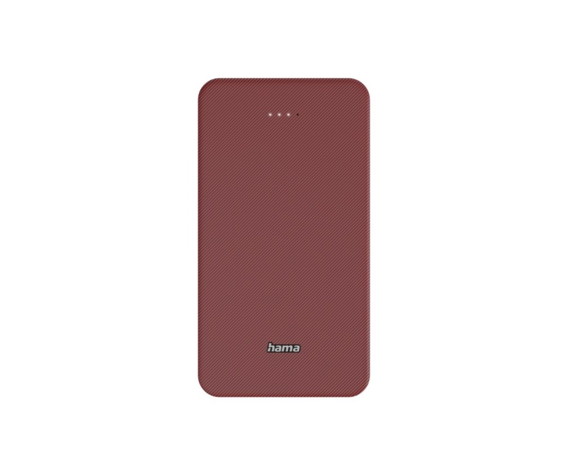 Power bank mocny 20000 mAh Hama czerwony