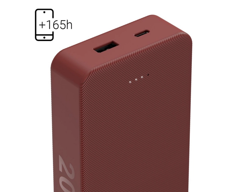 Power bank mocny 20000 mAh Hama czerwony