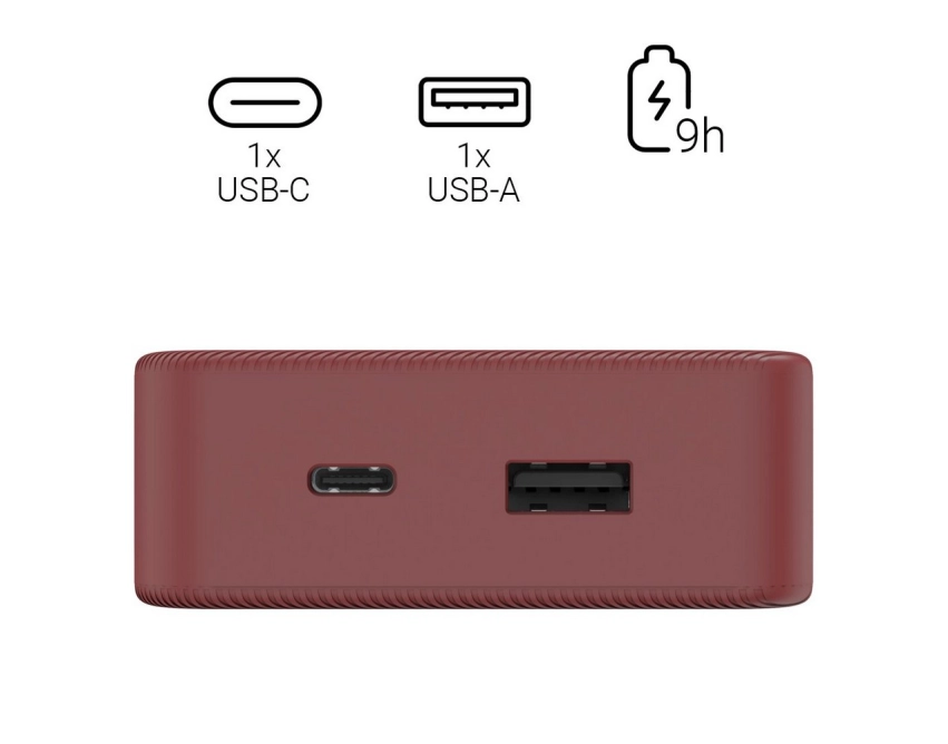 Power bank mocny 20000 mAh Hama czerwony