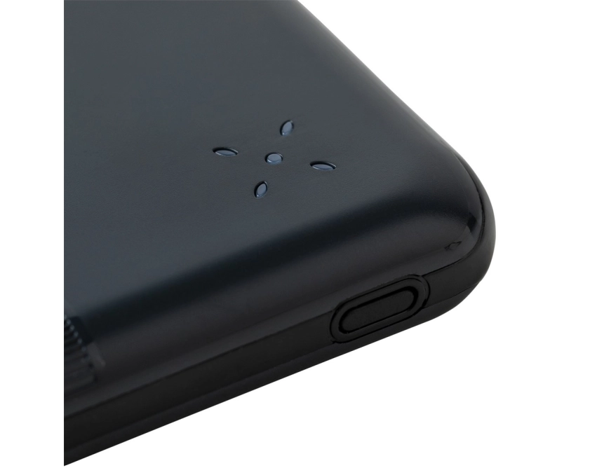 Powerbank z logo 10000 mAh czarny USB-C PD