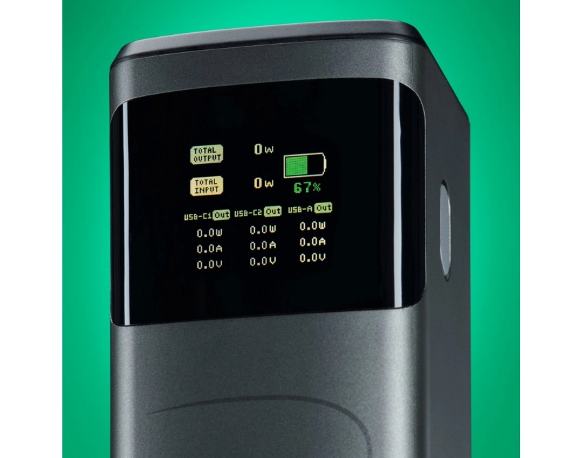 Hama High Power 150 W mocny powerbank grafitowy