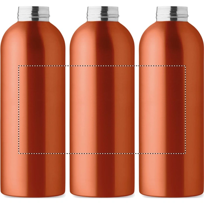 Schemat znakowania dla Sitodruk 360° - RS5 na gadżecie: Athena plus butelka z napisem 750 ml stalowa