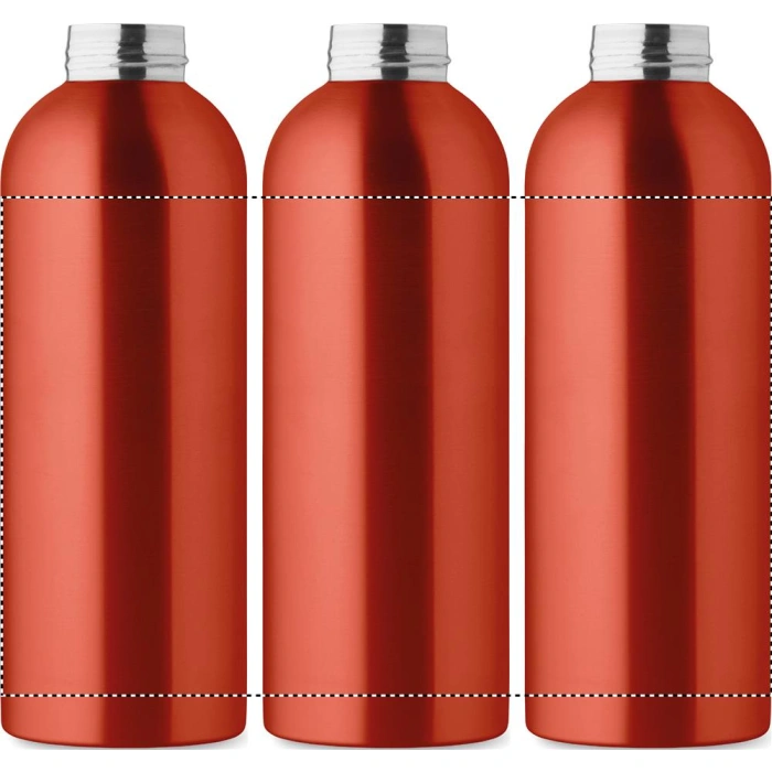 Schemat znakowania dla Nadruk UV 360° - RD3 na gadżecie: Athena plus butelka firmowa 750 ml czerwona