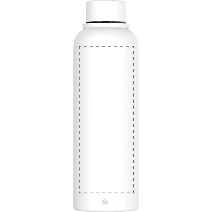 Schemat znakowania dla Grawerowanie laserowe - E3 na gadżecie: RSS metalowa butelka termiczna 500 ml z uchwytem