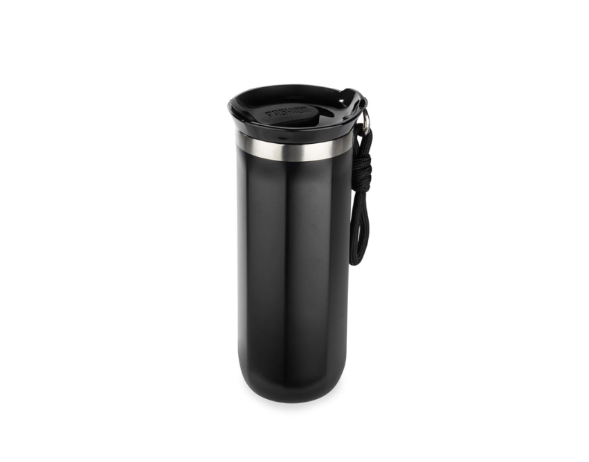 MAGUS kubek termiczny z grawerem 450 ml czarny
