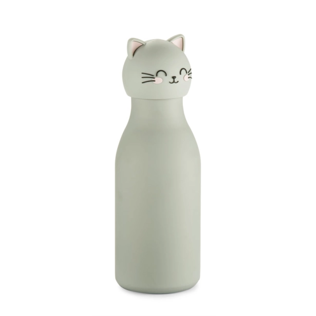 ANIMI butelka termiczna dla dzieci 400 ml szara