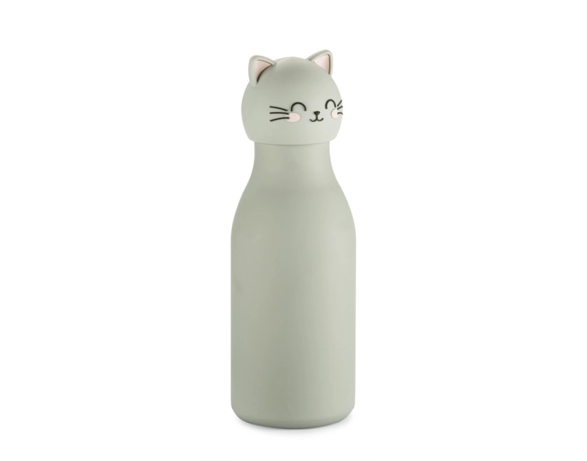 ANIMI butelka termiczna dla dzieci 400 ml szara