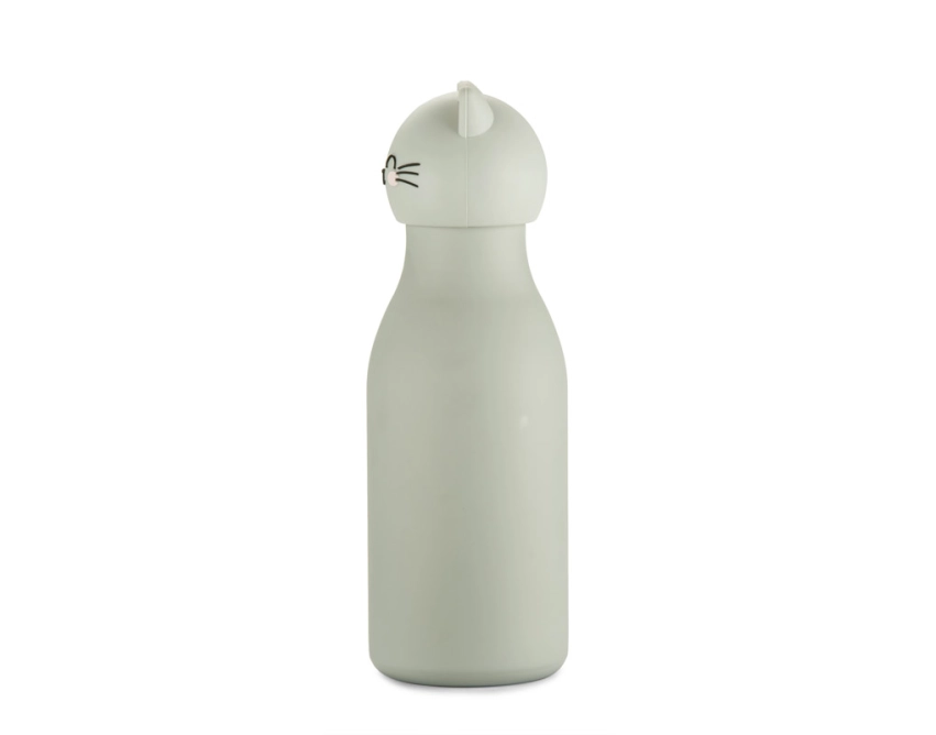 ANIMI butelka termiczna dla dzieci 400 ml szara