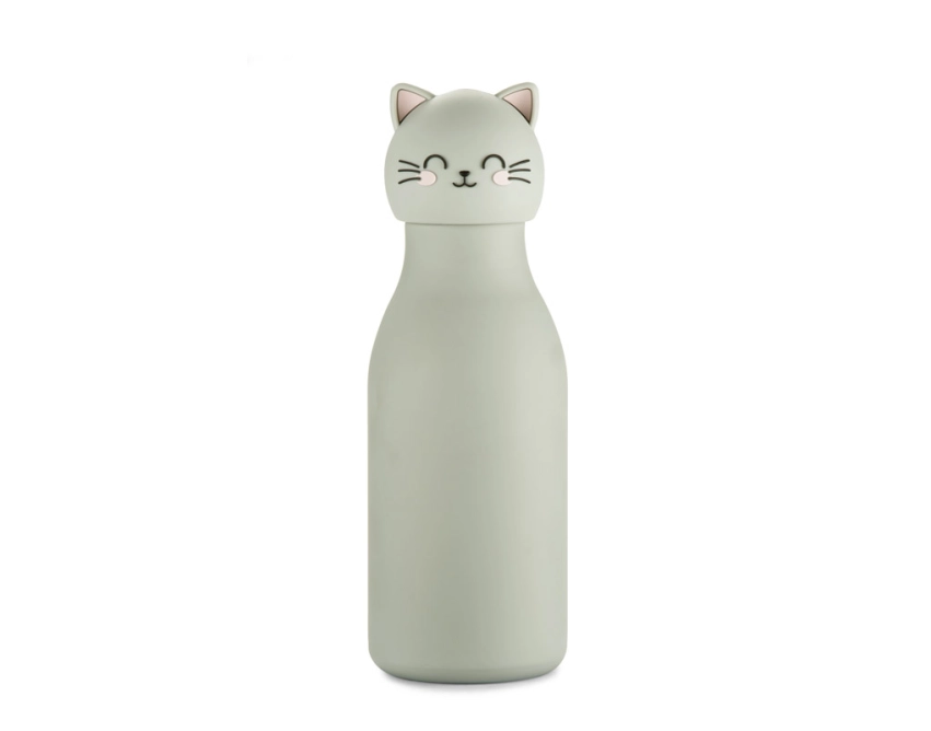 ANIMI butelka termiczna dla dzieci 400 ml szara