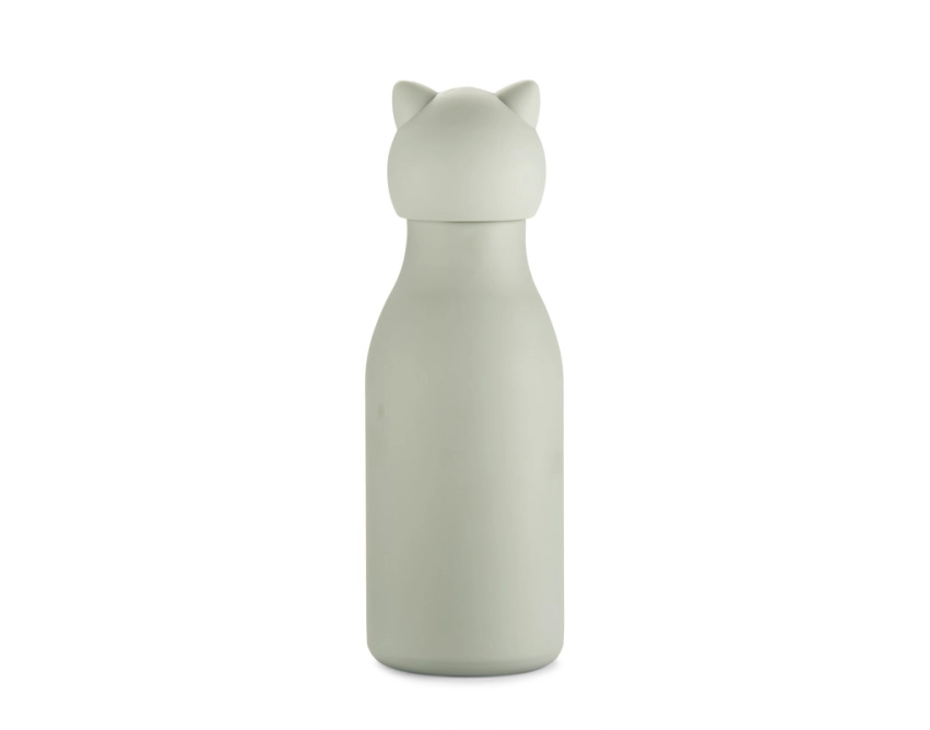 ANIMI butelka termiczna dla dzieci 400 ml szara