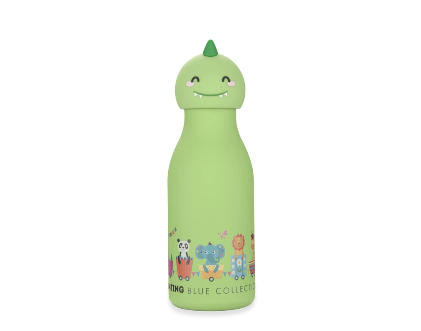ANIMI butelka termiczna dla dzieci 400 ml zielona