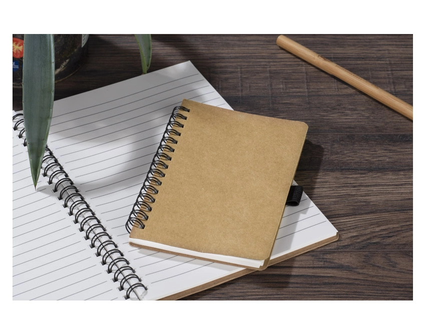 Notes BATO A6 z papieru kamiennego, brązowy