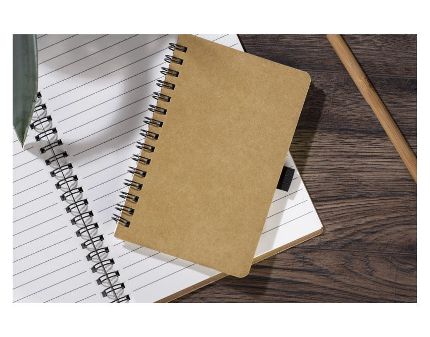 Notes BATO A6 z papieru kamiennego, brązowy