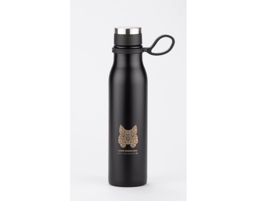 GRAVI butelka termiczna na wodę 480 ml czarna