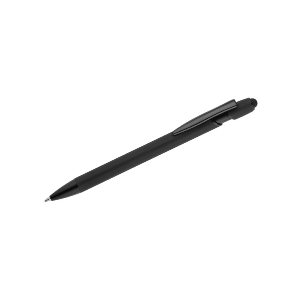 POKI długopis ekologiczny z logo czarny 143 mm